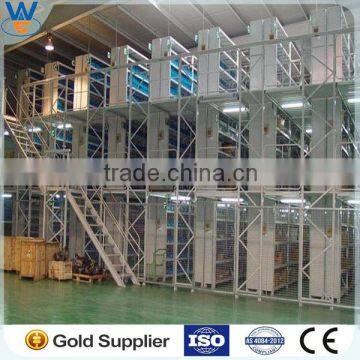 Warehouse Mezzanine Racking CE ISO9001 ,Warehouse Shelving Mezzanine