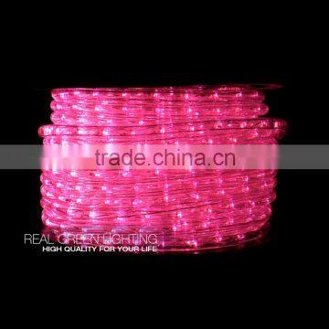 High quality 120V Party Decoration Pink LED Rope Light