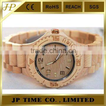 Natural Wooden Date display wholesale waterproof we wood Watch For Men or Women Gift