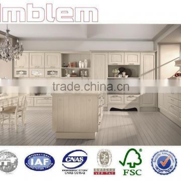 2016 new kitchen cabinets with white PVC door