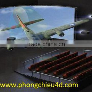 Vietnam 8D Cinema With 360 Degree Screen Cinema