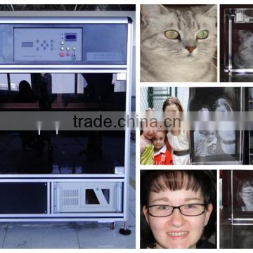 Optative Technical Larger Size 3D Photo Laser Machine for Crystal Trophy