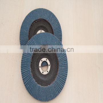 125mm Aggressive Flap Disc of Zirconia Material for Metal Grinding