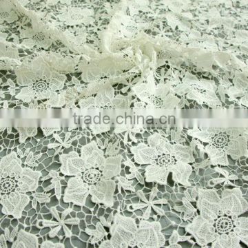 fancy flower new lace guipure fabric