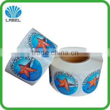 High quality with cheap price waterproof custom sticker label