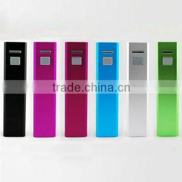 easy taking 2800mah mobile power bank with OEM logo and color