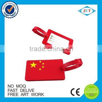 Made in China low price new products 3d rubber soft pvc luggage tag