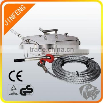 Hand power wire rope lifting chain lever hoist