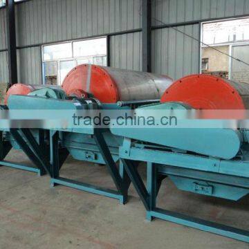 Wet drum type iron sand separator