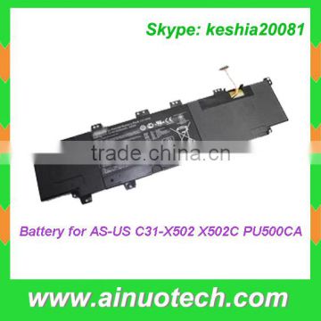 Laptop Battery for ASUS C31-X502 X502C PU500CA laptop internal bettery