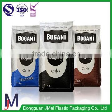 Factory price aluminum foil custom printing coffee packaging bag