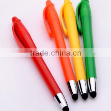 Colored barrel high quality promotional stylus phone touch pen