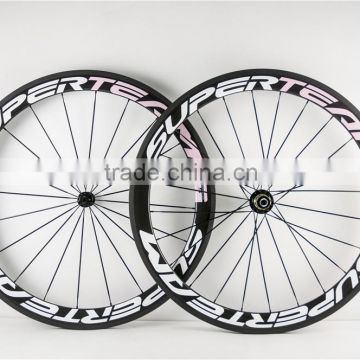 50mm Tubular Rim road bike wheels 700c carbon fiber rims clincher UD/3K matt full carbon rim for road aero bike