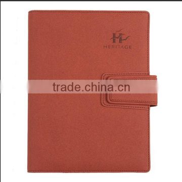 Faux Leather thread notebook for office and school