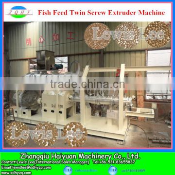 Fish feed pellet extruding machine