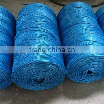 PP string blue color one sub thread 1kg spool