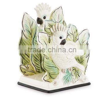 Personalized Handmade Color Glazed Decorative Collection Napkin Holder