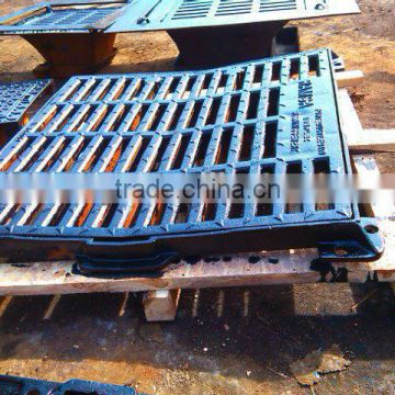 cast iron grill grate, ductile iron grids, drainage grating
