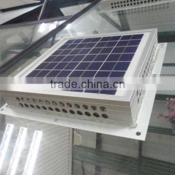 High quality aluminium motorhome greenhouse small solar powered fans for sale