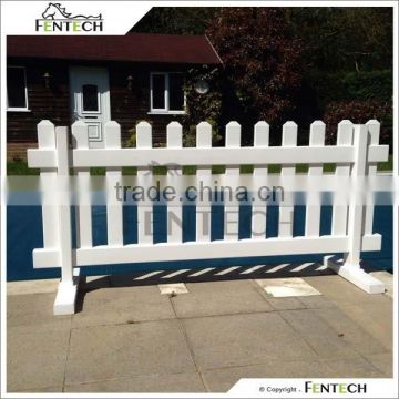 Fentech Uv protected Pvc/Plastic/Vinyl Temporary Fence Post