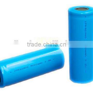 32900 Rechargeable LiFePO4 3.2V 5500mAh battery cell for energy