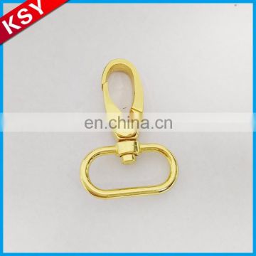 Newest Factory Promotion Price Metal Accessories Key Shaped Hanger Bag Snap Hook