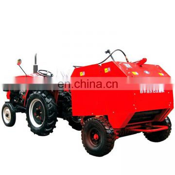 2018 newest model small round hay baler/mini silage baler and wrapper with free parts