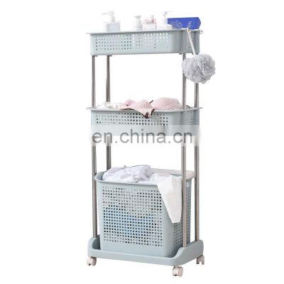 Hot sale heavy duty bathroom storage basket 2020 Taizhou high quality 3 tier heavy duty laundry baskets clothes laundry basket