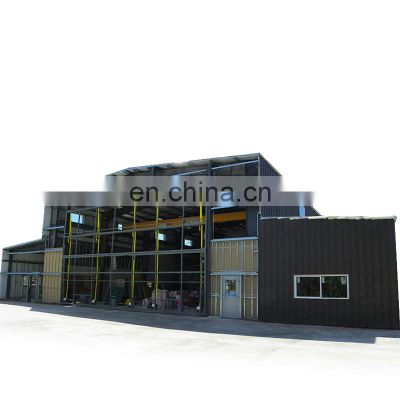 Fast Build Prefab Steel Structure Building Prefabricated Cow Shed