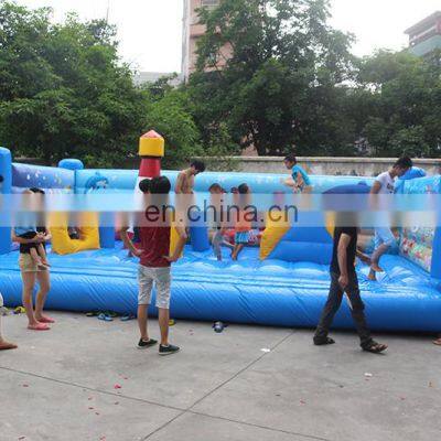 Customized high quality inflatable bouncer jumping with pool