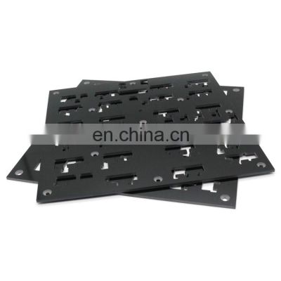 Factory Direct 1 mm 4x8 Black  Fiberglass Sheets OEM ODM Epoxy Resin Cutting Board Price FR4 Plate