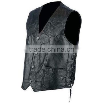 Genuine sheep leather vest