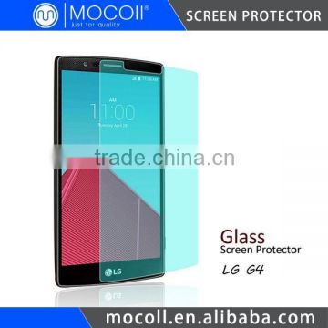 2016 New Product !! Ultra Thin 0.26mm 9H Hardness 2.5D Premium Tempered Glass Screen Protector for LG G4 OEM/ODM