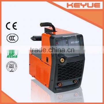 IGBT DC Inverter single phase high frequency portable and compact 3 in 1 CO2 gas GTAW / SMAW /mig/mag welder MIG-200P