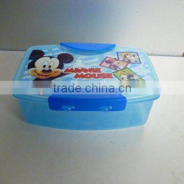 nice design plastic lunch box