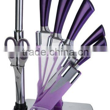 430 S/S HANDLE 8PCS KITCHEN KNIFE SET