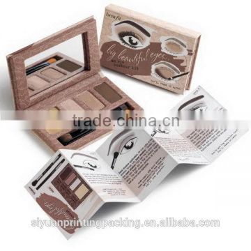 Top quality top sell high quality cosmetic box with blister