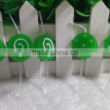 Green Colored Christmas Candle/Candle For Christmas Use/Candle with High Quality