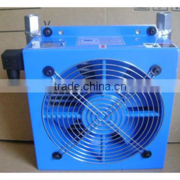 NICE!! Aluminum plate-fin fan hydraulic oil cooler, with 12/24 V fan