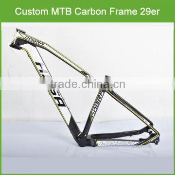 Stock available wholesale/retailing carbon fiber bike frame , 29er / 27.5er / 26er carbon frame mtb