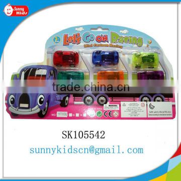 Funny small pull back toy car promotional gift