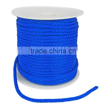 Home gym equipment blue 8 -strand polypropylene rope 6mm
