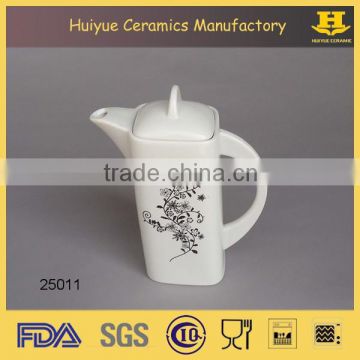 ceramic teapot, ceramic teapot square shape, customized teapot