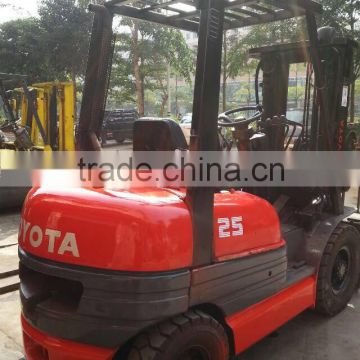 used forklift 2.5T toyota for sale in china