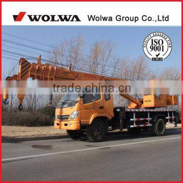 two lifting winch 12 ton crane truck mounted crane GNQY898