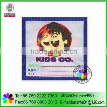 customized polyester woven tag,item 144