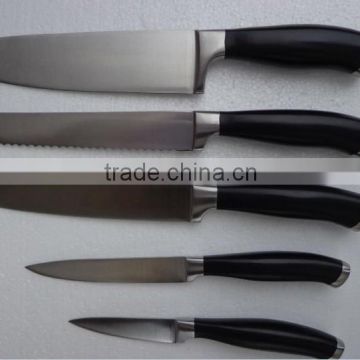 kitchen knife set 5 pcs ABS&POM handle