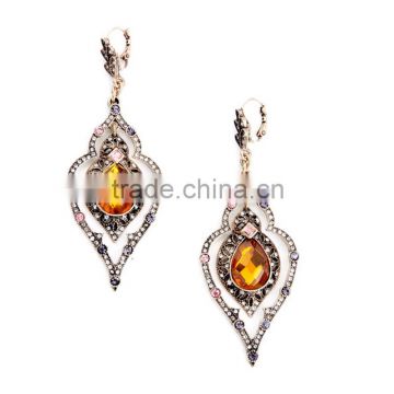 In stock 2016 Fashion Dangle Long Earring New Design Wholesale High quality Jewelry SKC1594