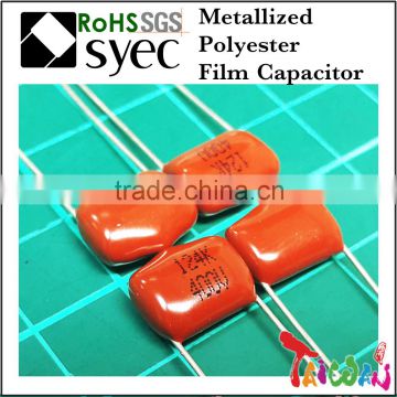 Capacitor Manufacturer MEF 224J 250V Metallized Polyester Film Capacitor