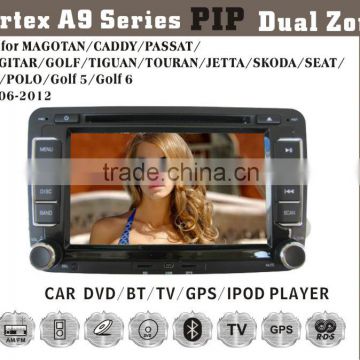 7inch HD 1080P BT TV GPS IPOD Fit for VW passat golf polo caddy skoda jetta car dvd gps navigation
